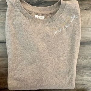 Maurices Willowsoft Good Vibes Tunic Sweatshirt
